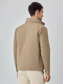 Discount Bomber Jacket With Zip Pockets And Double Zipper Blusões
