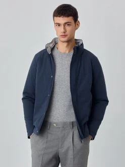 Discount Bomber Jacket With Zip Pockets And Double Zipper Blusões