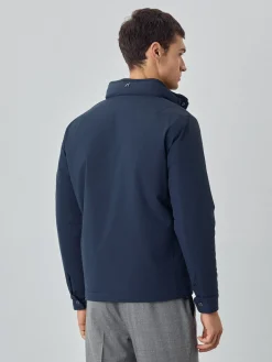 Discount Bomber Jacket With Zip Pockets And Double Zipper Blusões