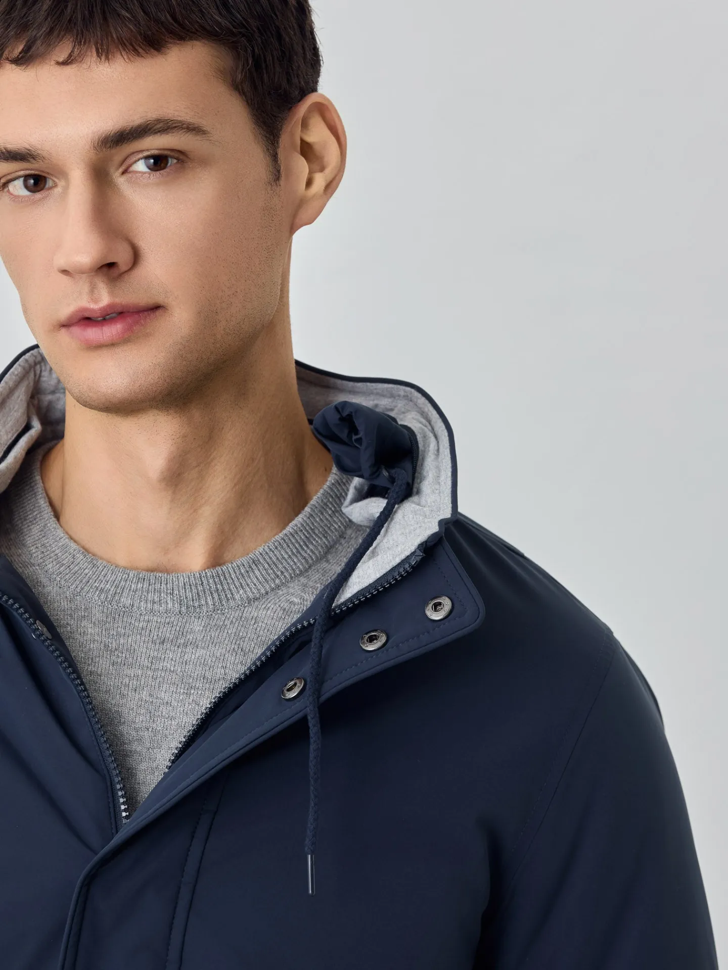 Discount Bomber Jacket With Zip Pockets And Double Zipper Blusões
