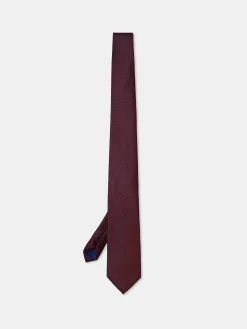 New Checkered Pattern Tie 100% Silk 7,5cm Gravatas