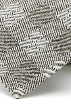 Best Checkered Pattern Tie 100% Silk 8cm Gravatas