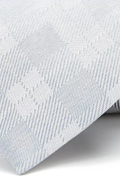Best Checkered Pattern Tie 100% Silk 8cm Gravatas