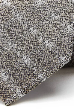 Discount Checkered Pattern Tie 100% Silk 8cm Gravatas