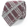 Best Checkered Pattern Tie 100% Silk 8cm Gravatas