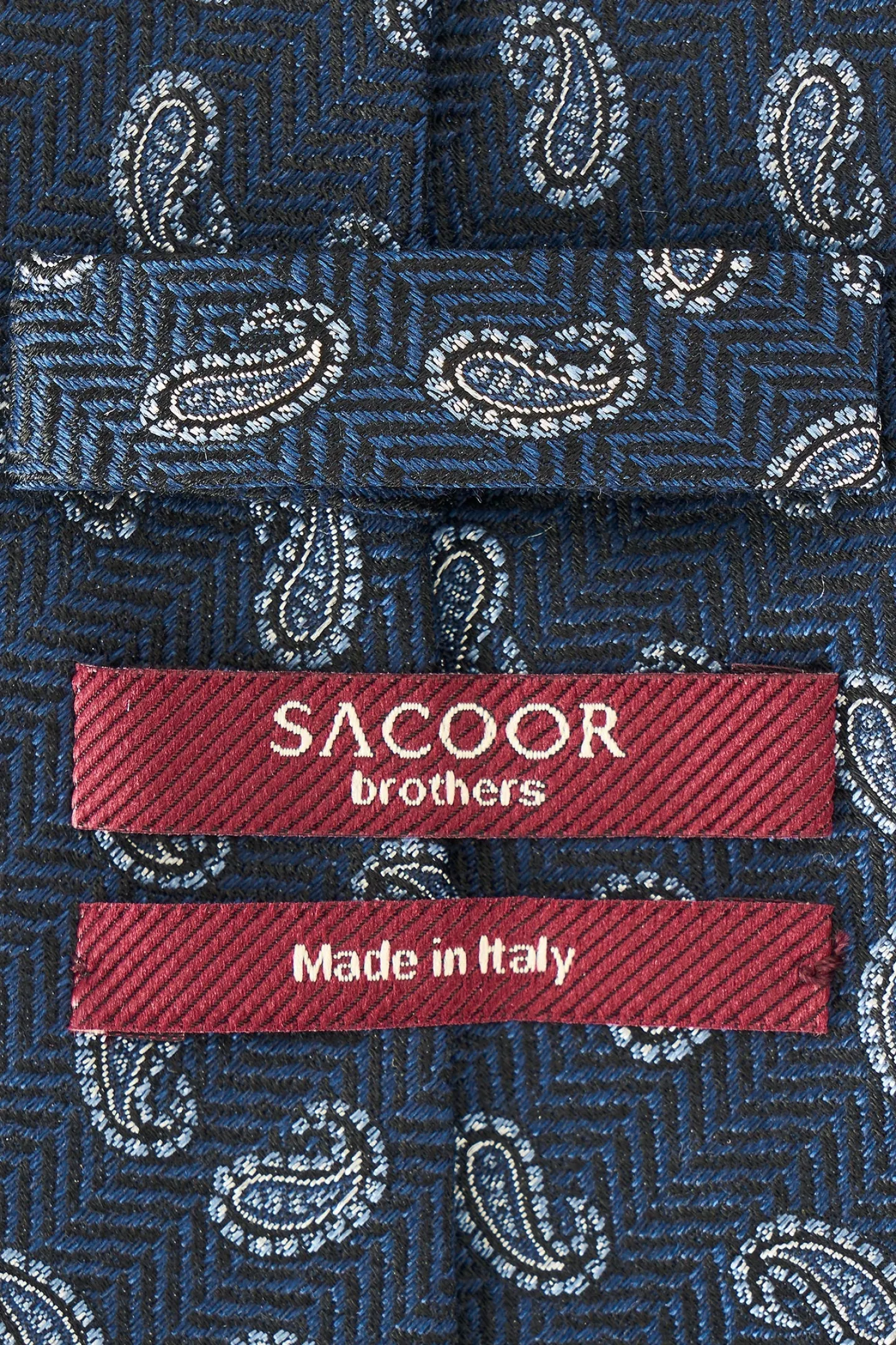 Clearance Cornucopia Pattern Tie 100% Silk 8cm Gravatas