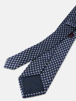 Outlet Cornucopia Pattern Tie 100% Silk 8cm Gravatas