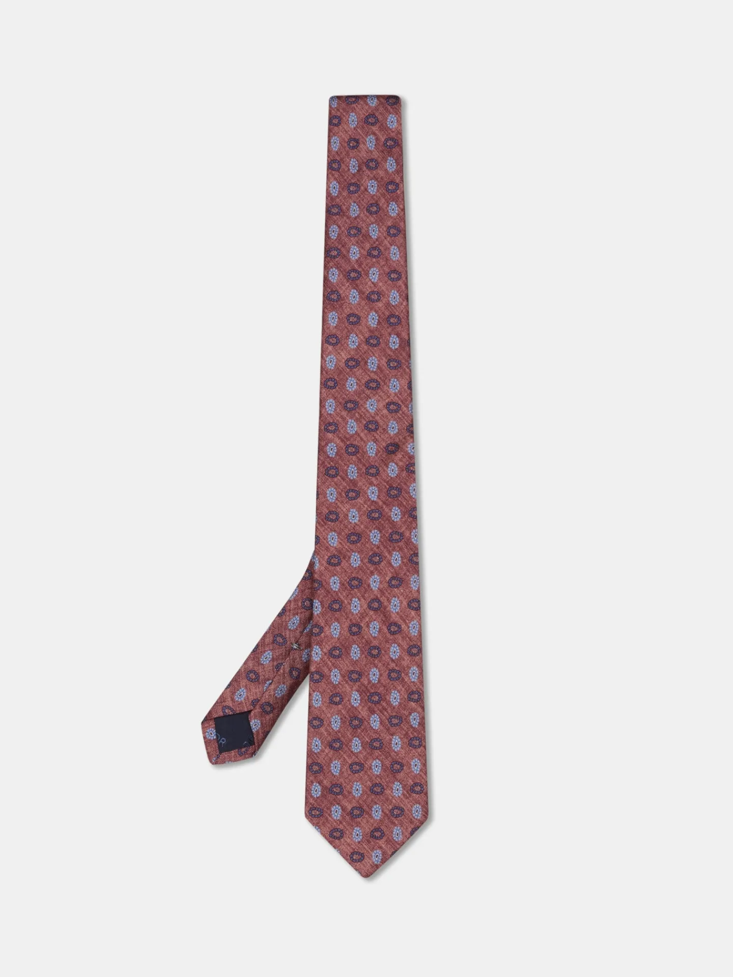 Clearance Cornucopia Pattern Tie 100% Silk 8cm Gravatas