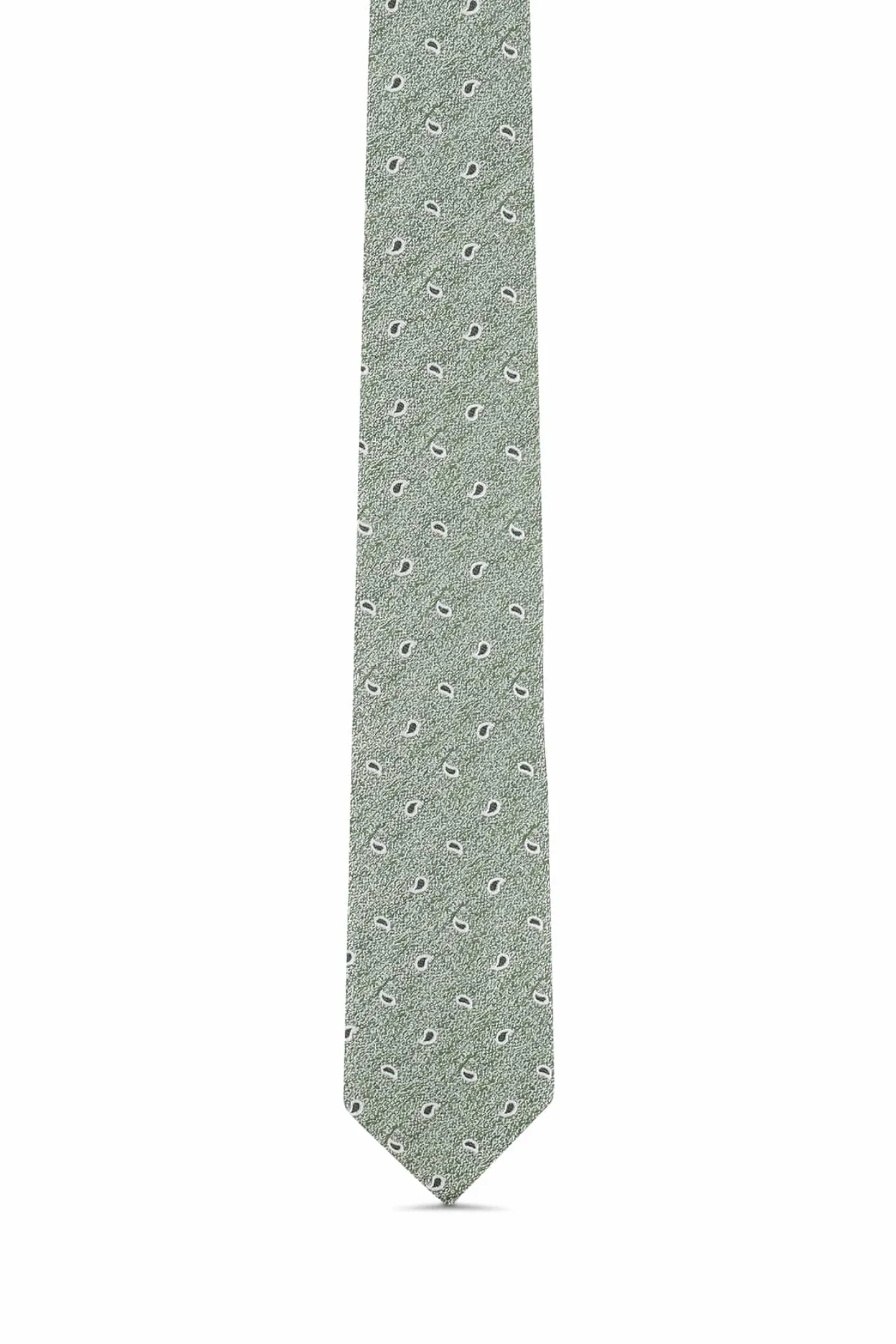 Sale Cornucopia Pattern Tie 100% Silk 7cm Gravatas