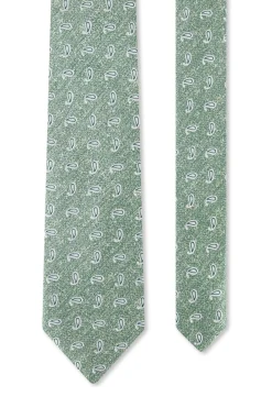 Discount Cornucopia Pattern Tie 100% Silk 7,5cm Gravatas