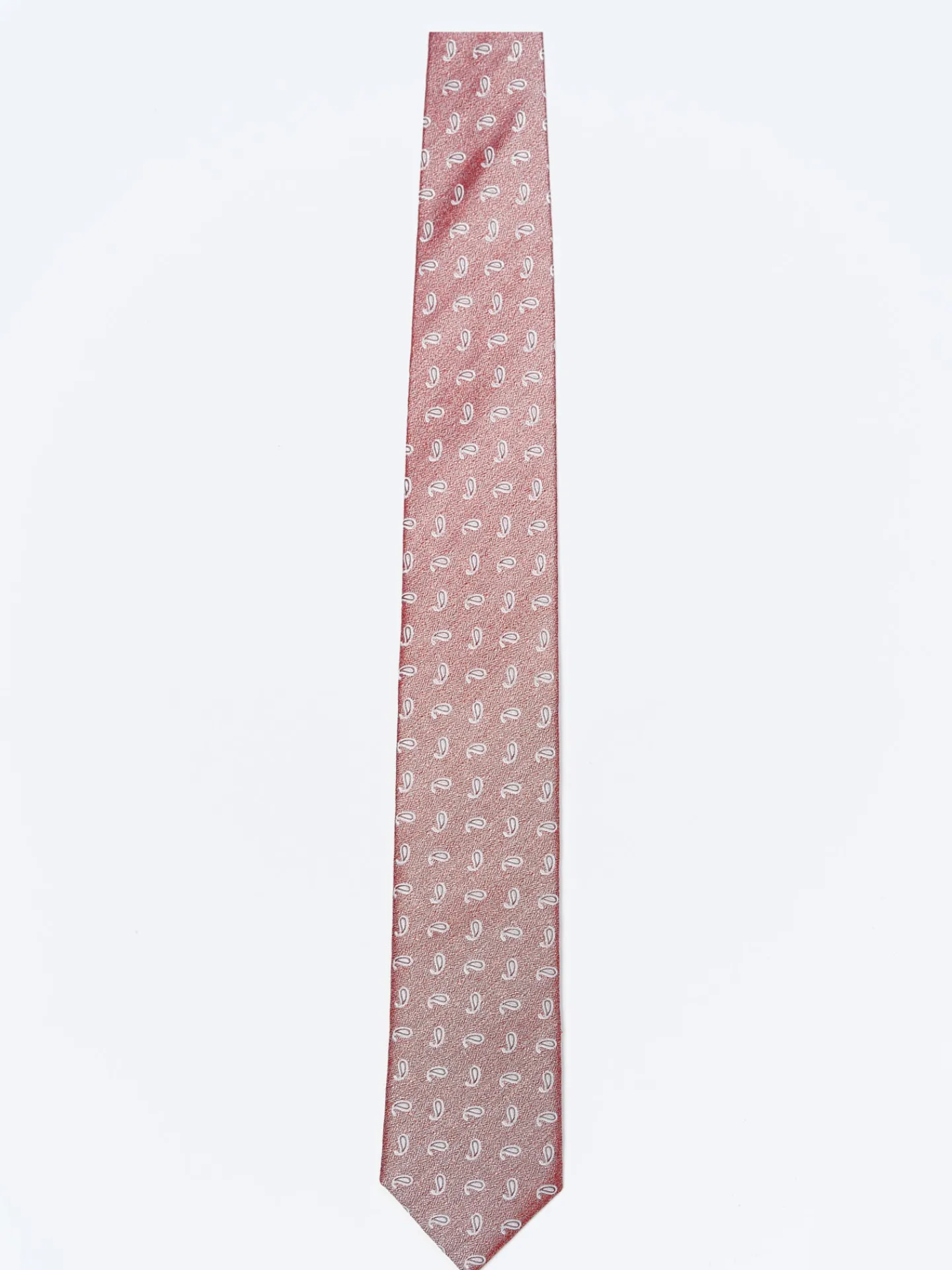 Discount Cornucopia Pattern Tie 100% Silk 7,5cm Gravatas