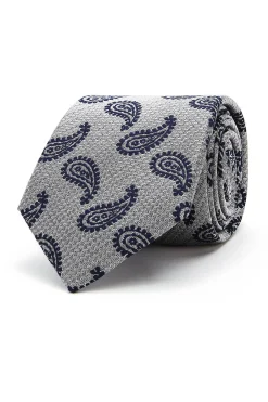 Outlet Cornucopia Pattern Tie 100% Silk 8cm Gravatas