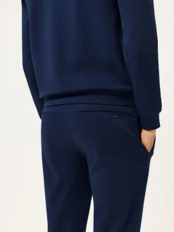 Clearance Cotton Fleece Jogger With Ribbed Waistband Calças Desportivas