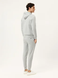 Clearance Cotton Fleece Jogger With Ribbed Waistband Calças Desportivas