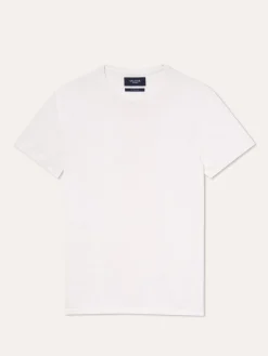 Sale Crew Neck Sweater With Short Sleeves In Cotton and Silk Blend Camisolas