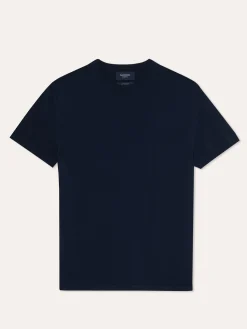 Sale Crew Neck Sweater With Short Sleeves In Cotton and Silk Blend Camisolas