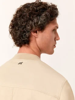 Hot Garment Wash Light Weight Bomber Jacket Blusões