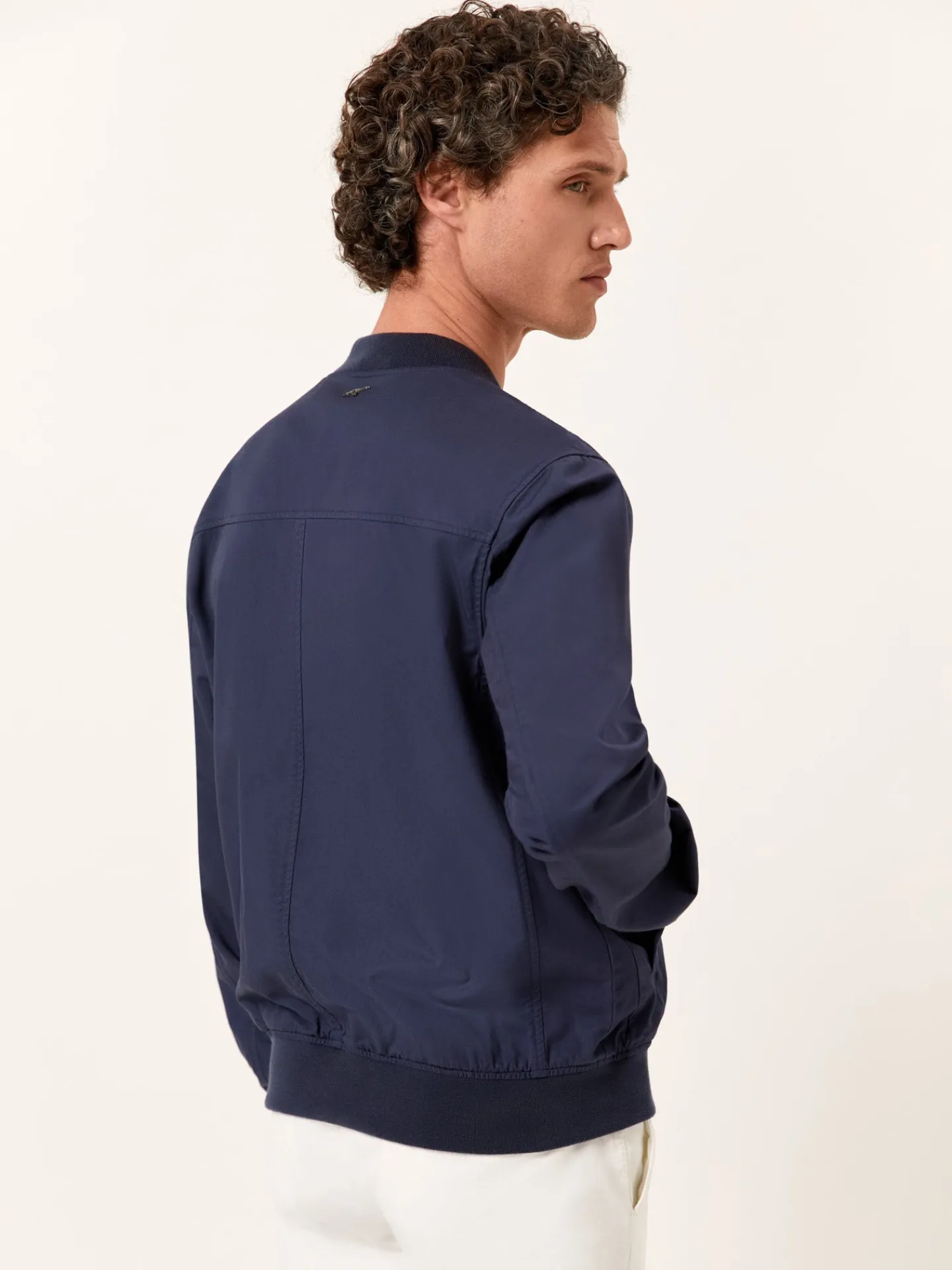 Hot Garment Wash Light Weight Bomber Jacket Blusões