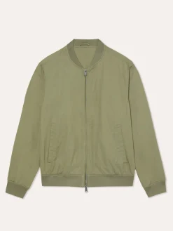 Hot Garment Wash Light Weight Bomber Jacket Blusões
