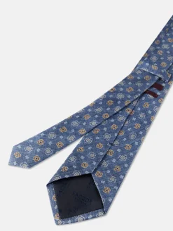 Hot Geometric Pattern Tie 100% silk 8cm Gravatas