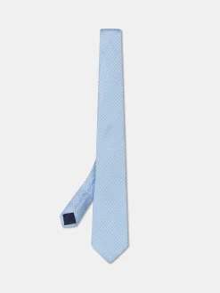 Clearance Geometric Pattern Tie 100% silk 8cm Gravatas