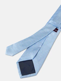 Clearance Geometric Pattern Tie 100% silk 8cm Gravatas