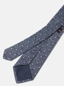 Clearance Geometric Pattern Tie 100% silk 8cm Gravatas