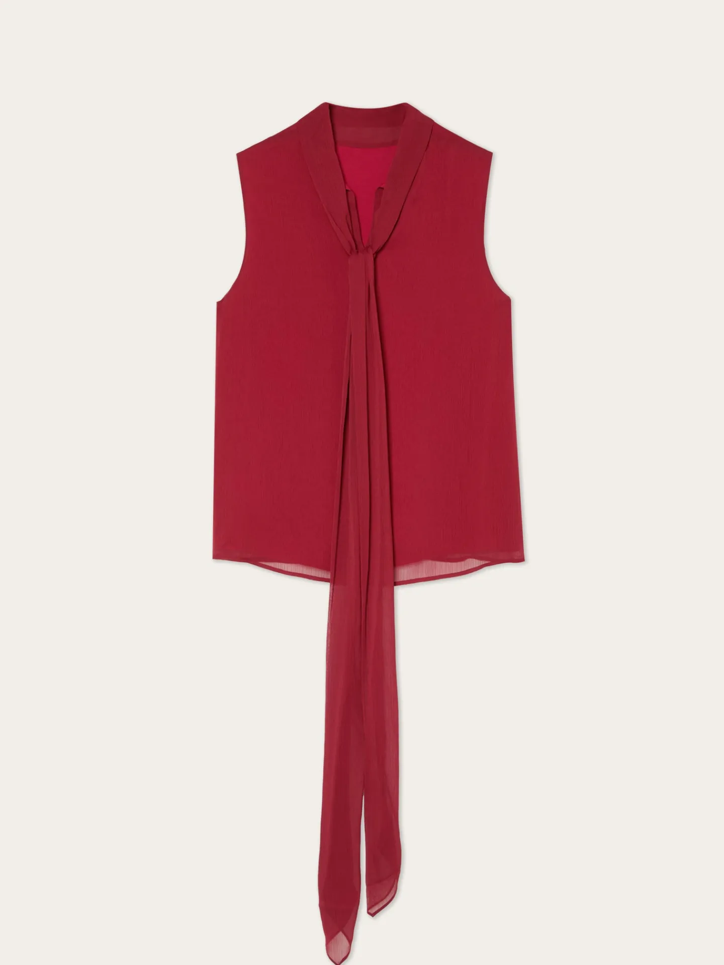 Outlet Halter Top With Extra Long Scarf MULHER Tops