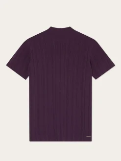 New High Neck Rib Sweater In Viscose blend MULHER Camisolas