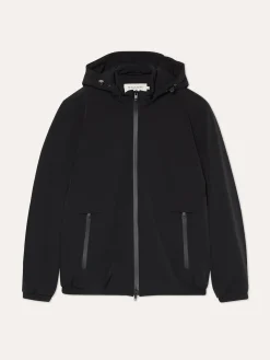 Sale Hooded Performance Jacket In Stretch Nylon Blusões