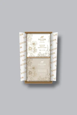 Online Lavender/Vanilla and Winterberry Scented Soap Set Perfumaria
