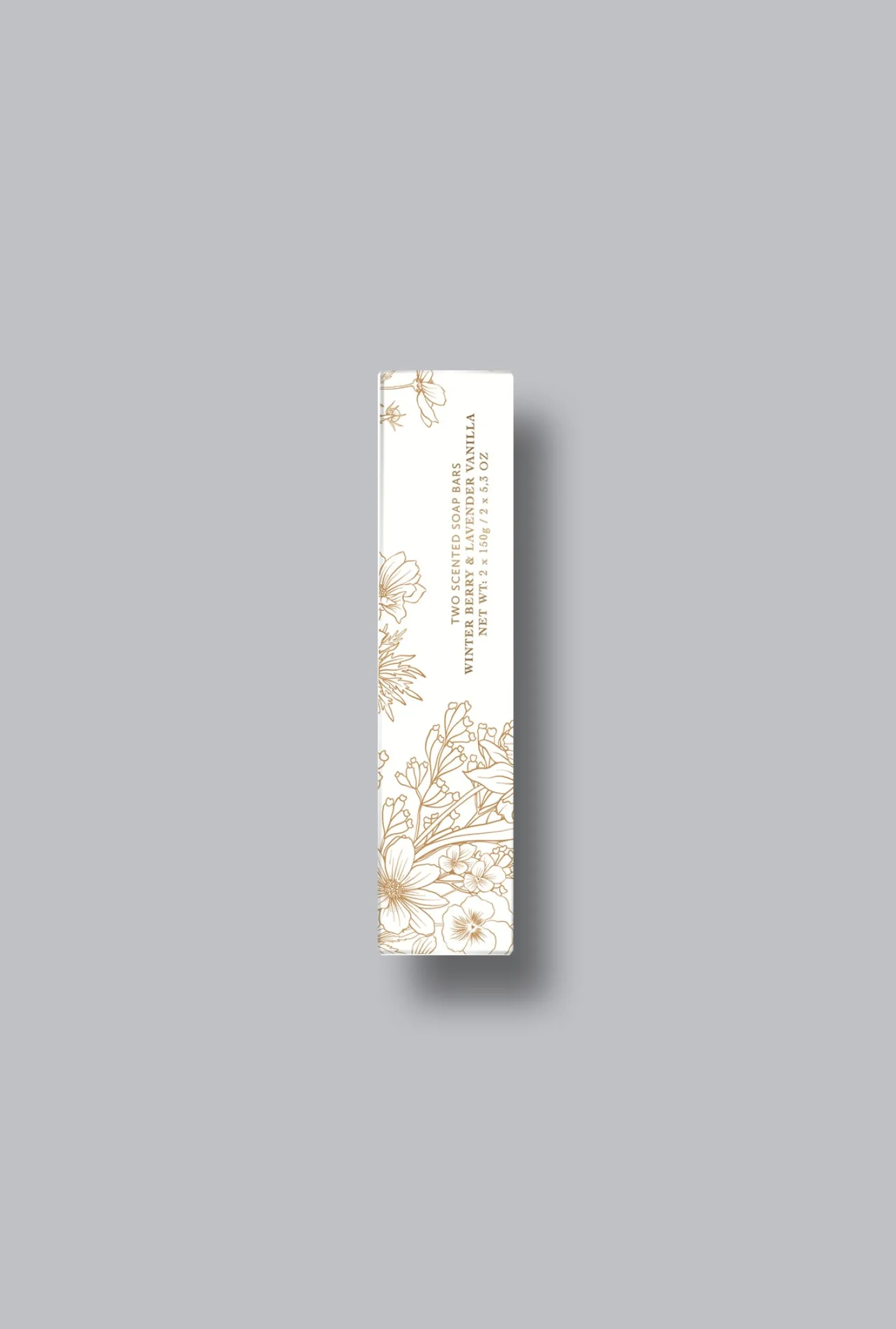 Online Lavender/Vanilla and Winterberry Scented Soap Set Perfumaria