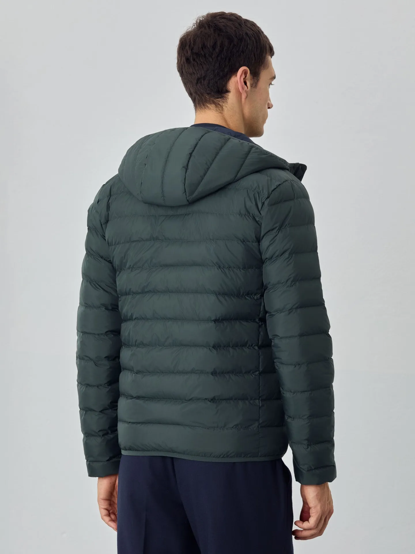 Clearance Lightweight Padded Mix Down Jacket Blusões