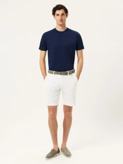 Outlet Liquid Cotton Jersey T-Shirt With Flag Label T-Shirts