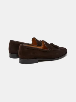 Clearance Loafer Shoes With Tassels In Suede Loafers