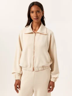 Online Luxe Leisure Edition fleece jacket MULHER Sweatshirt
