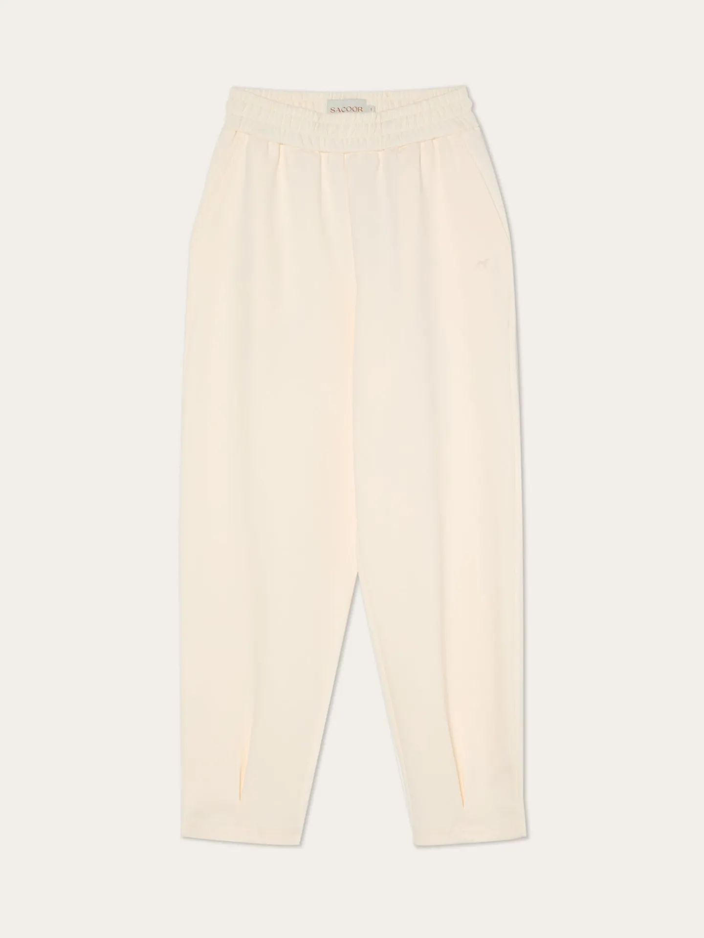 Luxe Leisure Edition Sportswear Barrel Trousers MULHER Calças Fato De Treino|Calças