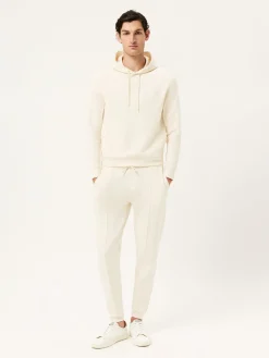 Online Modal Fleece Jogger With High Relief Logo Print Calças Desportivas
