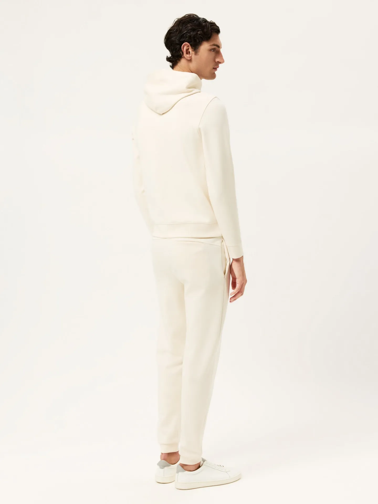 Online Modal Fleece Jogger With High Relief Logo Print Calças Desportivas