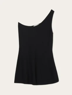 Online One-shoulder Top In Viscose blend With Peplum MULHER Tops