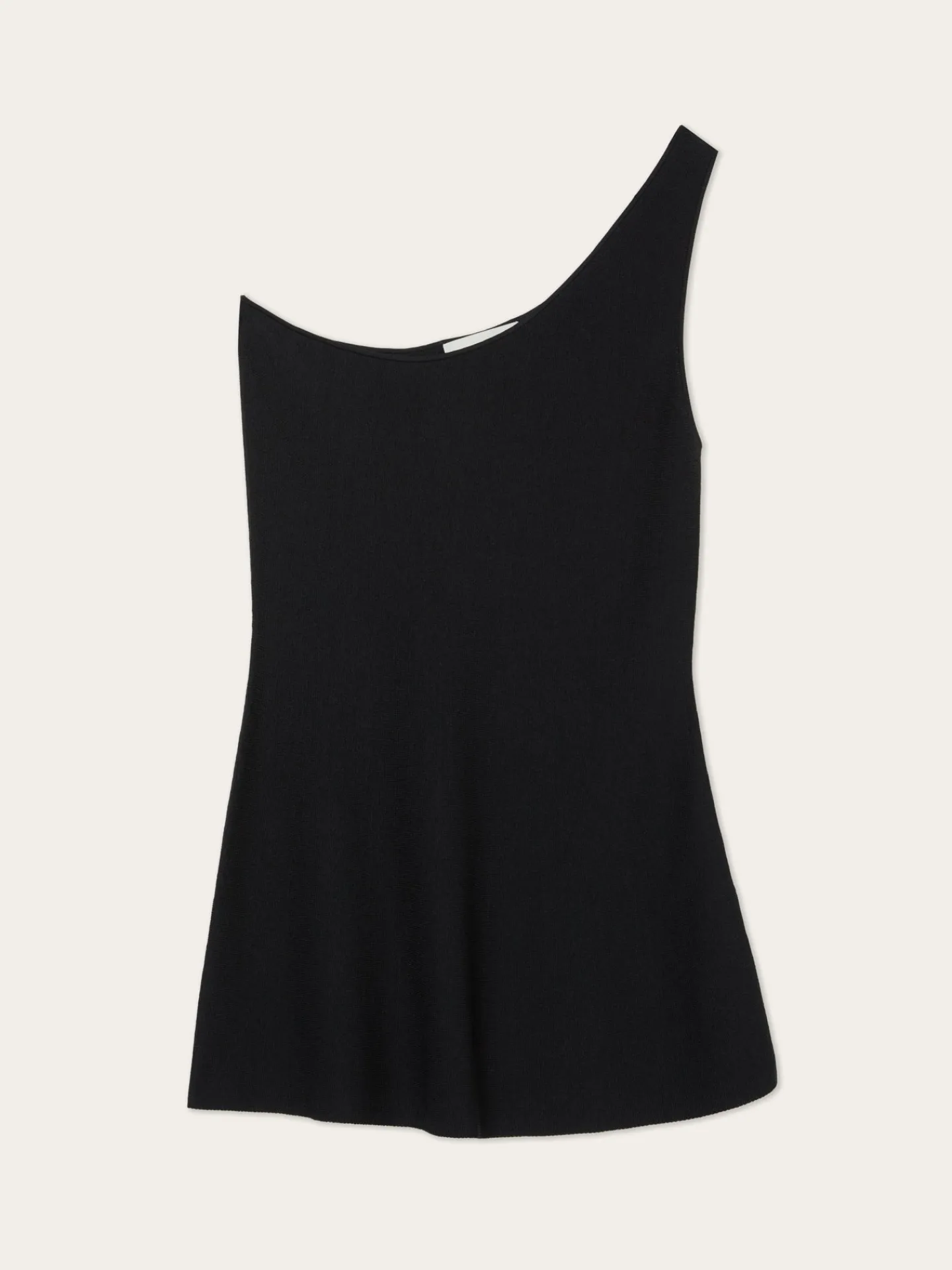 Online One-shoulder Top In Viscose blend With Peplum MULHER Tops