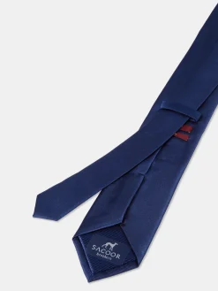 Clearance Plain 100% Silk Tie 7,5cm Gravatas