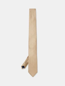 Plain 100% Silk Tie 7,5cm Gravatas