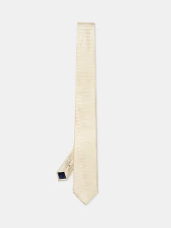 Plain 100% Silk Tie 7,5cm Gravatas
