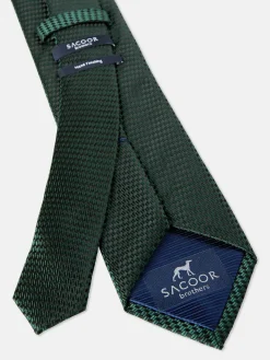 Plain 100% Silk Tie 7,5cm Gravatas