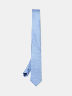 Plain 100% Silk Tie 7,5cm Gravatas