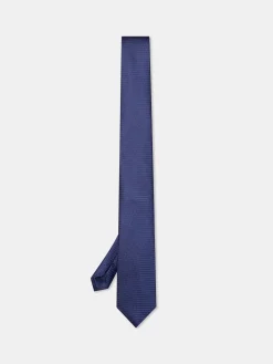 Plain 100% Silk Tie 7,5cm Gravatas