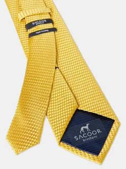 Plain 100% Silk Tie 7,5cm Gravatas