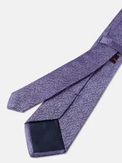 Sale Plain 100% Silk Tie 7,5cm Gravatas