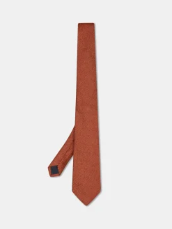 Sale Plain 100% Silk Tie 7,5cm Gravatas